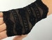 Black Lace Fingerless Gloves, Wrist Accessories,  Boho, Tattoo cover up, Boho wristband, Lace, Tattoo Cover, Wedding Lace, Burlesque, punk 