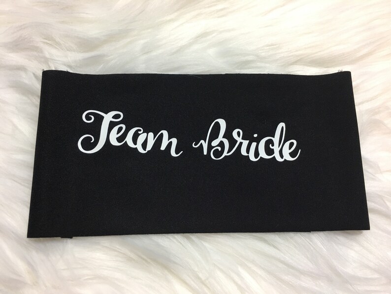 10 Bridal Party Customized Headbands Custom Headband Logo Etsy
