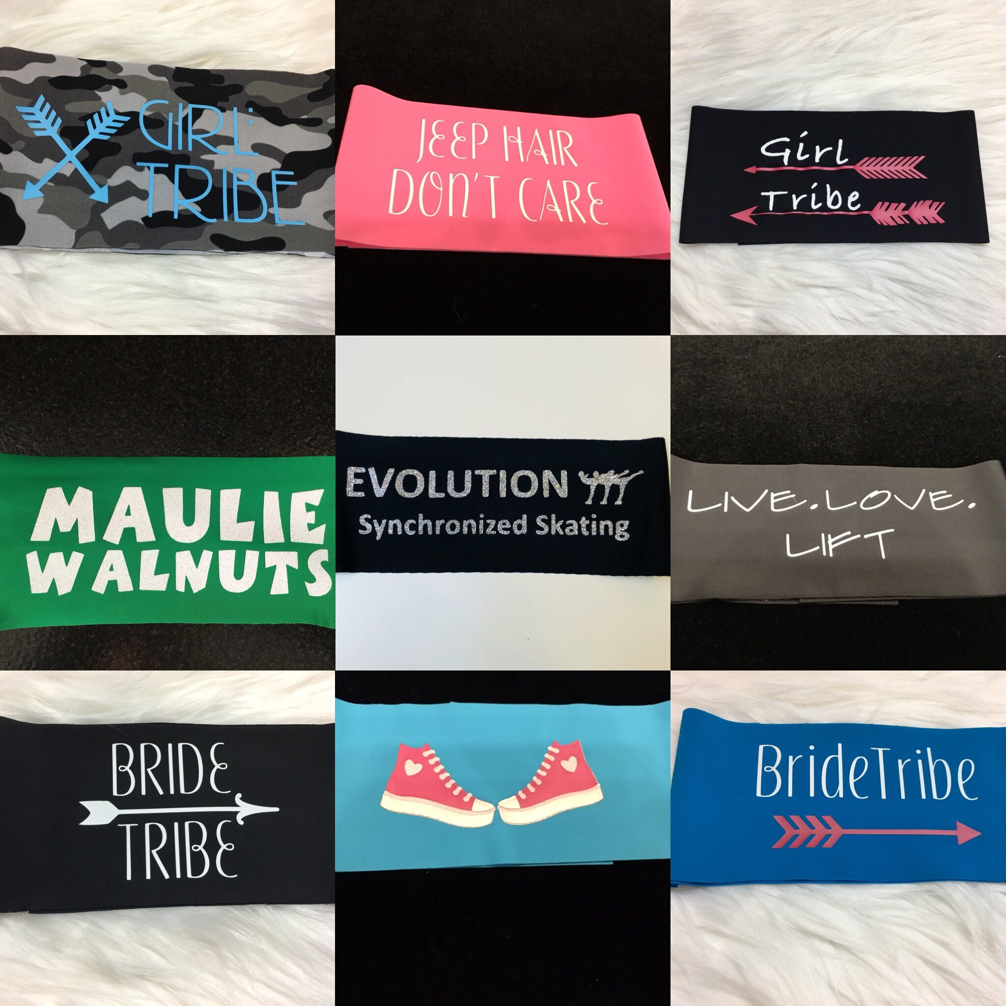 50 Customized Headbands Custom Headband Logo Headband One Etsy