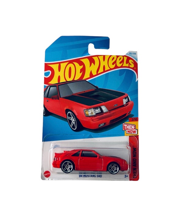 84 Mustang SVO Hot Wheels Then and Now - Etsy