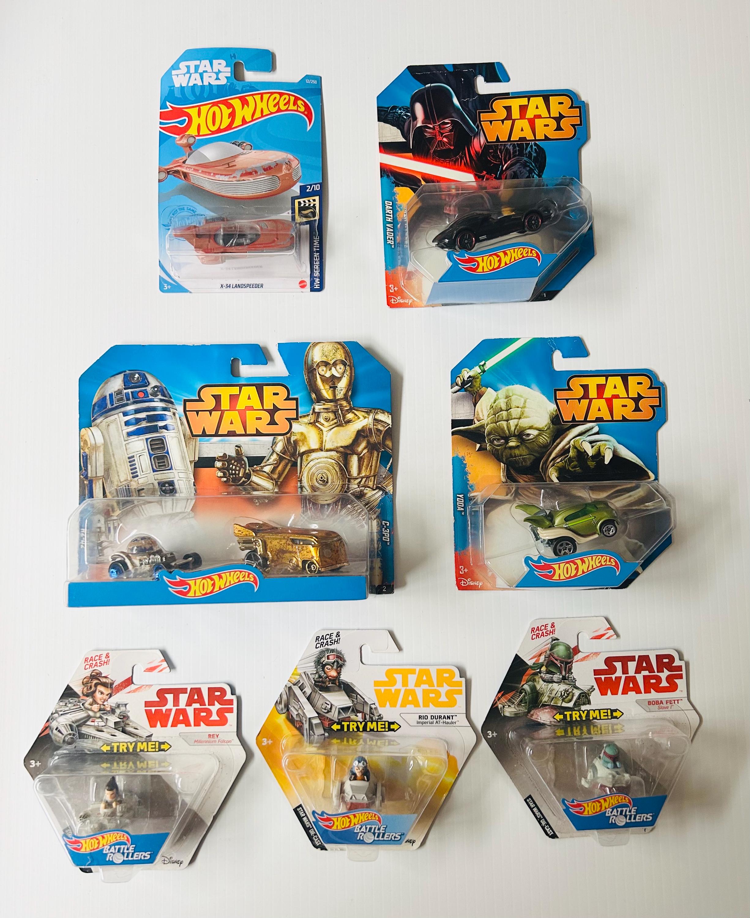 Star Wars Hot Wheels Bulk Please Read Description Etsy