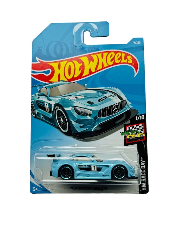 Mercedes Amg Gt3 Hot Wheels 2019 Race Day 16 Mercedes AMG GT3 Hot