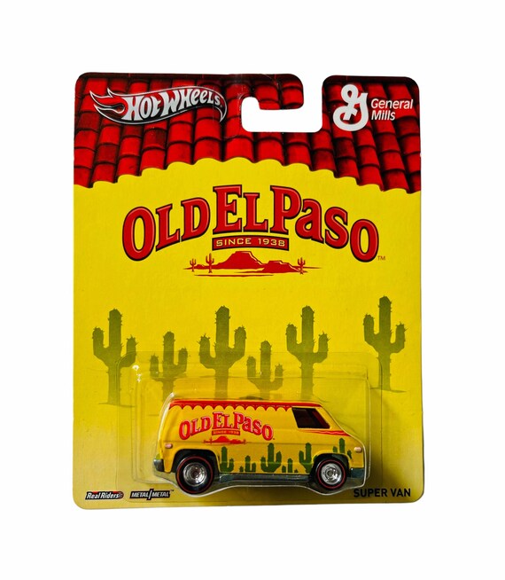 Old El Paso Super Van Hot Wheels Real Riders - Etsy