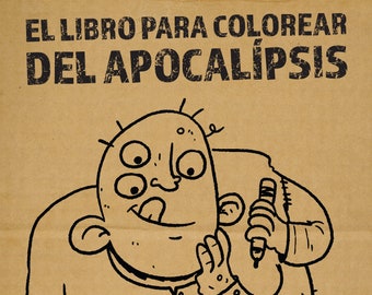 El Libro Para Colorear del Apocalípsis - Post Apocalyptic Colouring Book - SPANISH DIGITAL VERSION