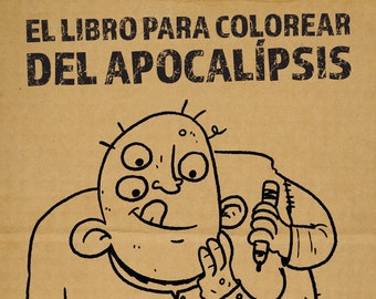 El Libro Para Colorear del Apocalípsis - Libro para colorear post apocalíptico - VERSIÓN DIGITAL EN ESPAÑOL