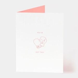 Boxing Gloves Greeting Card (Encouragement, Congratulations, Boxing, Fitness)