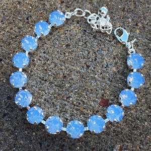 SELECT YOUR COLOR 8mm Swarovski crystal bracelet