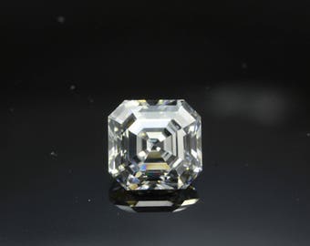 Asscher cut diamond 0.85ct F colour VS1 clarity