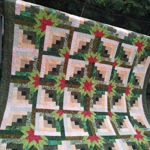 Christmas Quilt, King Size Quilt, Patchwork Quilt, Handmade Quilt Sale ...