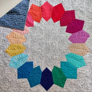 Rainbow throw quilt, modern throw , patchwork quilt sale, handmade quilt , quilted throw, baby quilt , rainbow nursery,