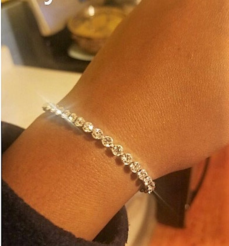 Crystal bracelet and gold vintage chic