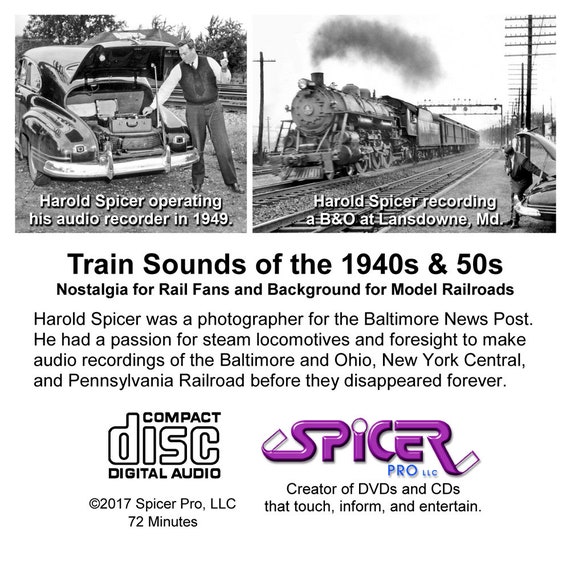 Sounds Of Steam In The 50s Train Sounds On CD Volume 3 