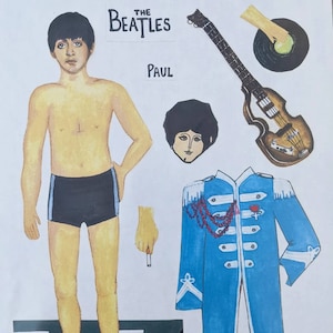 Paul McCartney dress able magnet