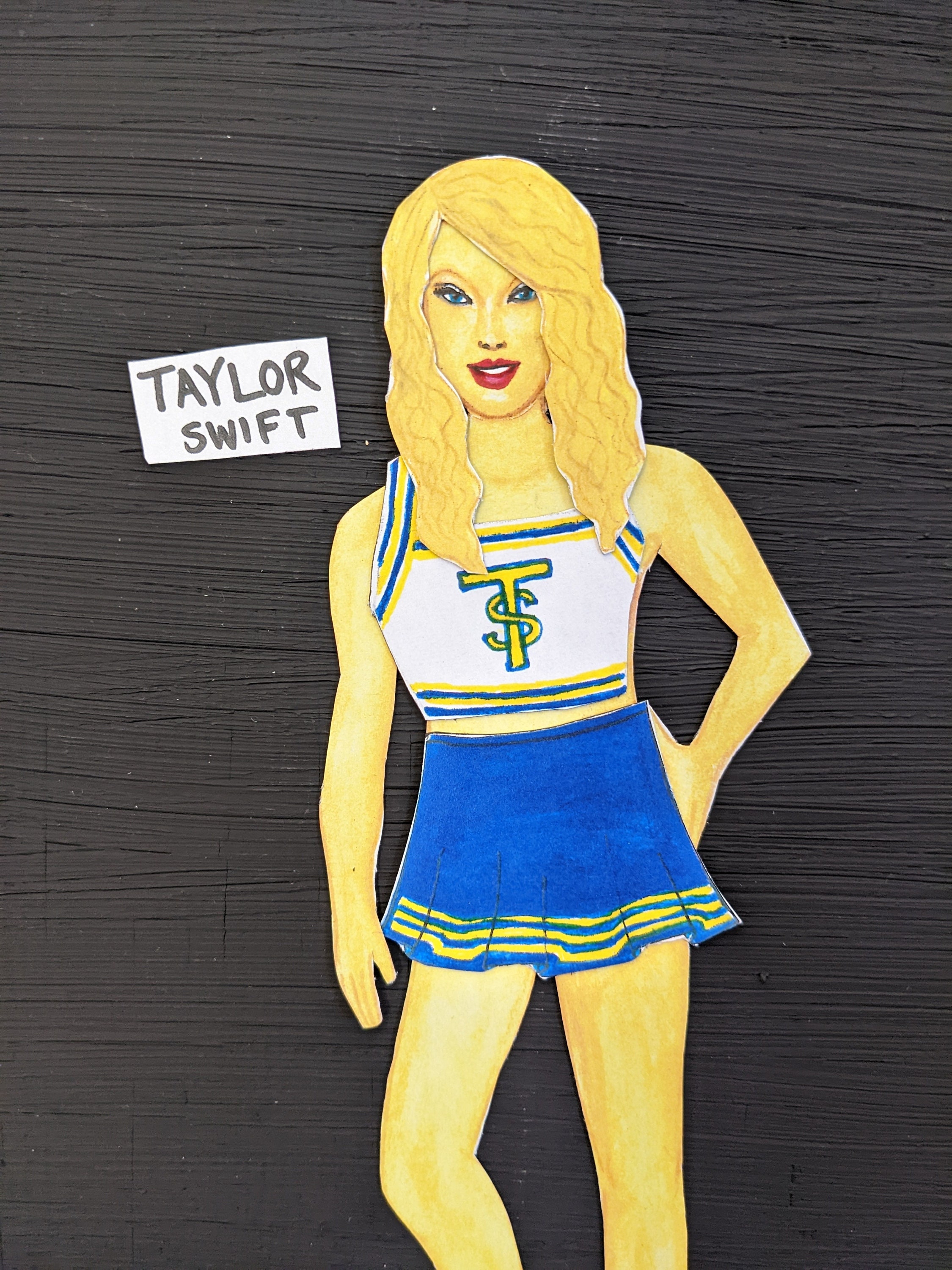 Taylor Swift paper Doll Magnet 