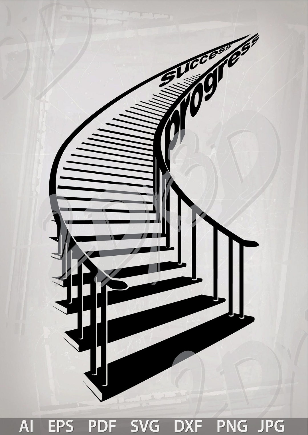 Vector STAIRS, SVG, Ai, Eps,pdf, Dxf, PNG, Jpg Download, Digital Image ...