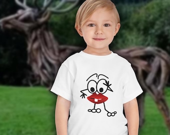 Lustiges Käfer Kleinkind T-Shirt, Cartoon Animal Print Shirt, Kinder Sommerkleidung, süßes Insekt Geschenk, Kurzarmtop