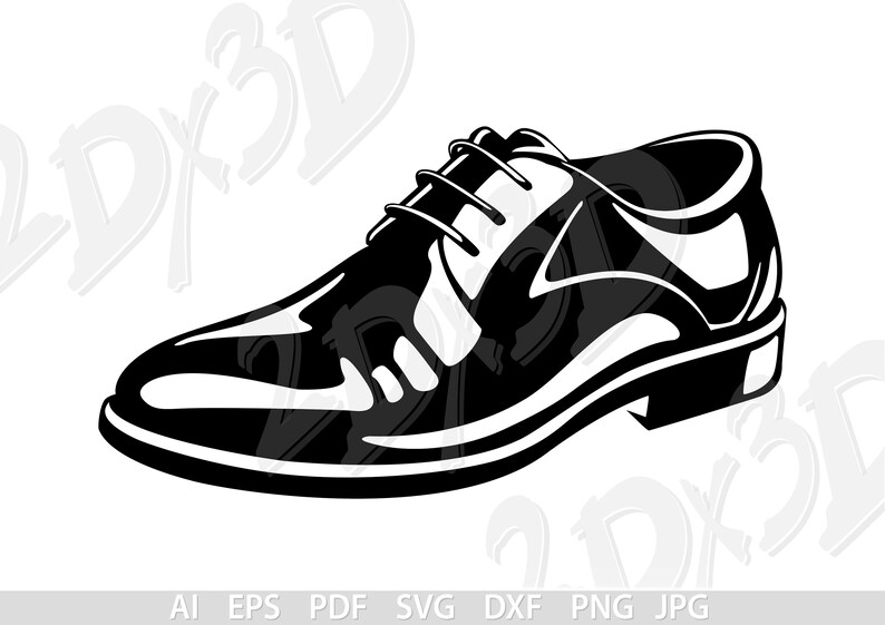 May include: A black leather dress shoe with a lace-up closure. The shoe has a rounded toe and a slightly raised heel.