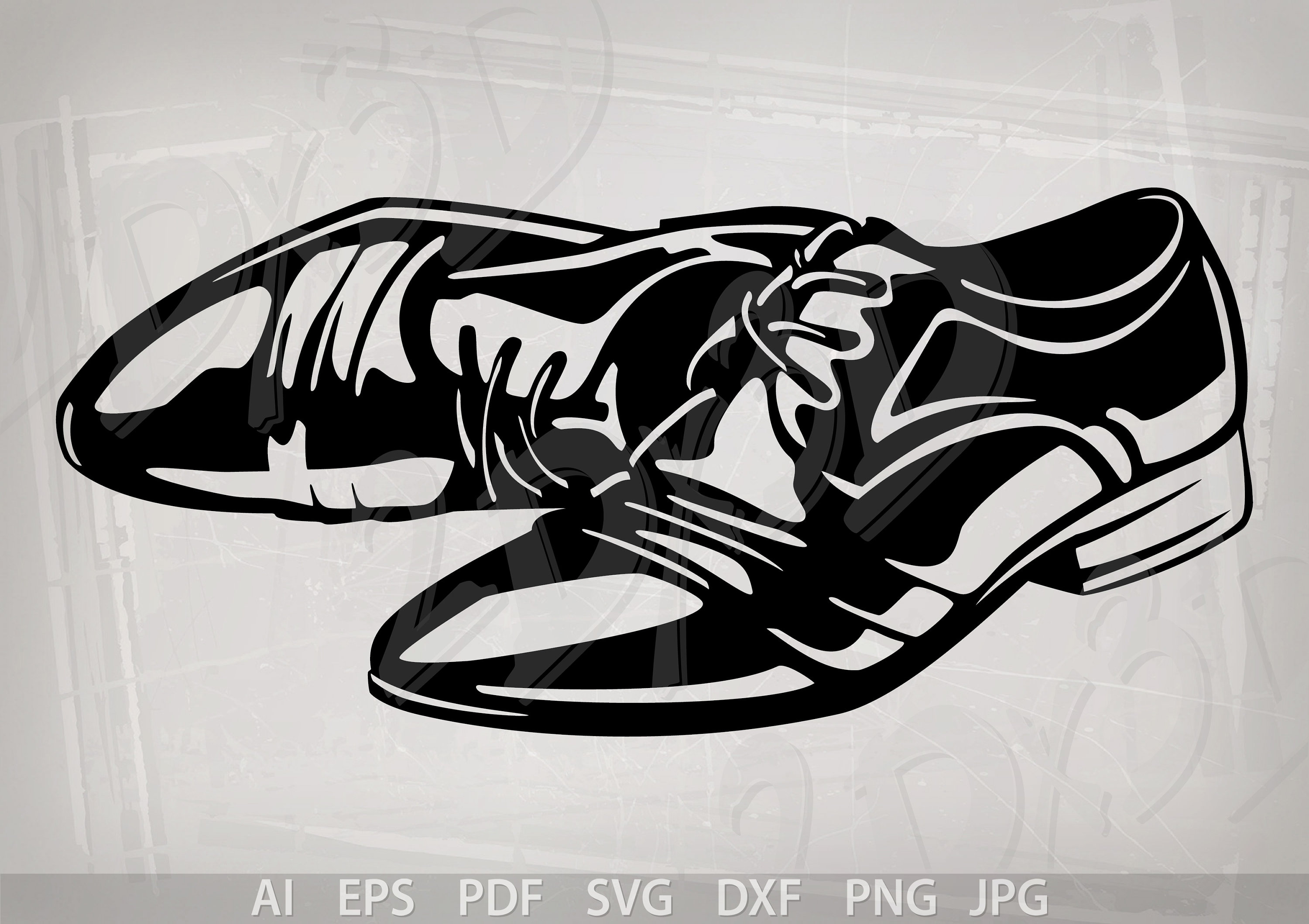 Buy Luxury Man Shoes Vector Image (digital Download) Online in