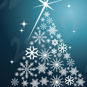 Vektor WEIHNACHTSBAUM, SVG, ai, eps, pdf, png, jpg Download, Nadelbaum der Schneeflocken, Weihnachtskarte, glückliches neues Jahr, Rabattgutscheine