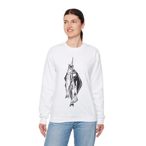 Fishing Sweatshirt: Embroidered Fisherman Crewneck - Outdoor Apparel
