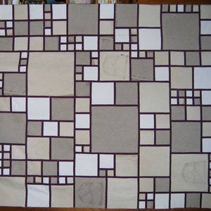 Stained Glass/Denim Quilt Pattern image 5