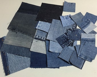 Kit for 60" X 80" Denim Quilt