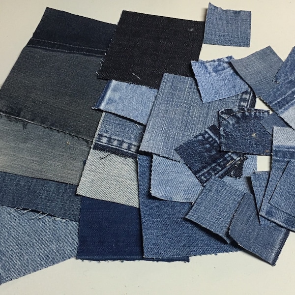 Denim Quilt - Etsy