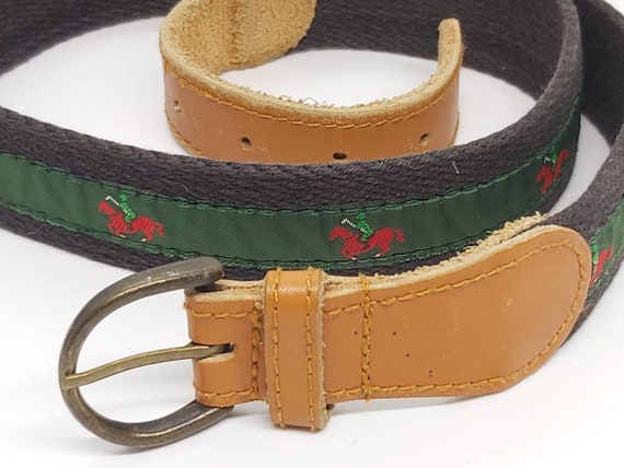Vintage polo belt Outlet