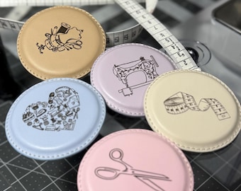 Pattern Weights Set of 5, Genuine Leather Sewing Tools, Fabric Weights for Tailors & Sewists, Sewing Notions Gift, Sewing Accessories