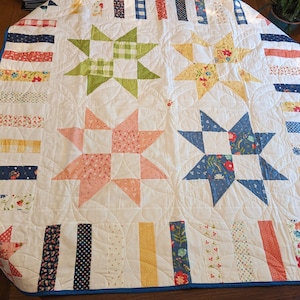 Multicolored Lap Quilt