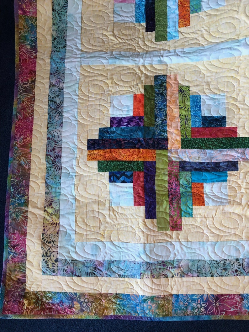 Batik Lap Quilt - Etsy