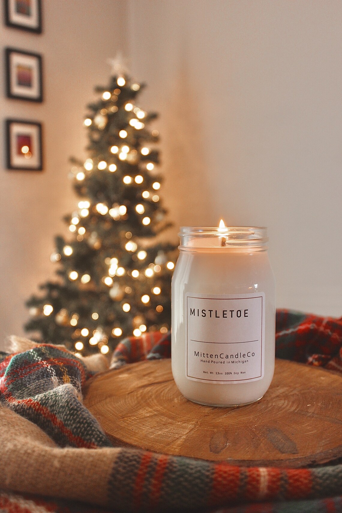 Fall Soy Candles L 13oz Glass Mason Jar L 100 Soy Wax L Hand Etsy