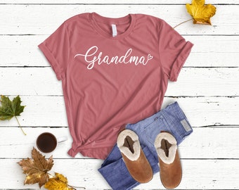 Grandma shirt, best grandma ever shirt, grandma gift, christmas gift for mimi, New grandma, Grammy gift, grandma t-shrt, grandma tee, mimi t