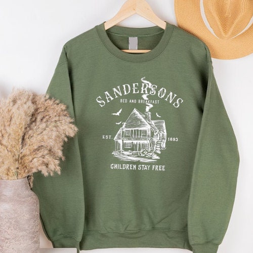 Halloween Sweatshirt, Fall Sweatshirt For Women, Sanderson Sweatshirt, Crewneck Sweater, Comfortable Oversized Top, Halloweentown Sweater