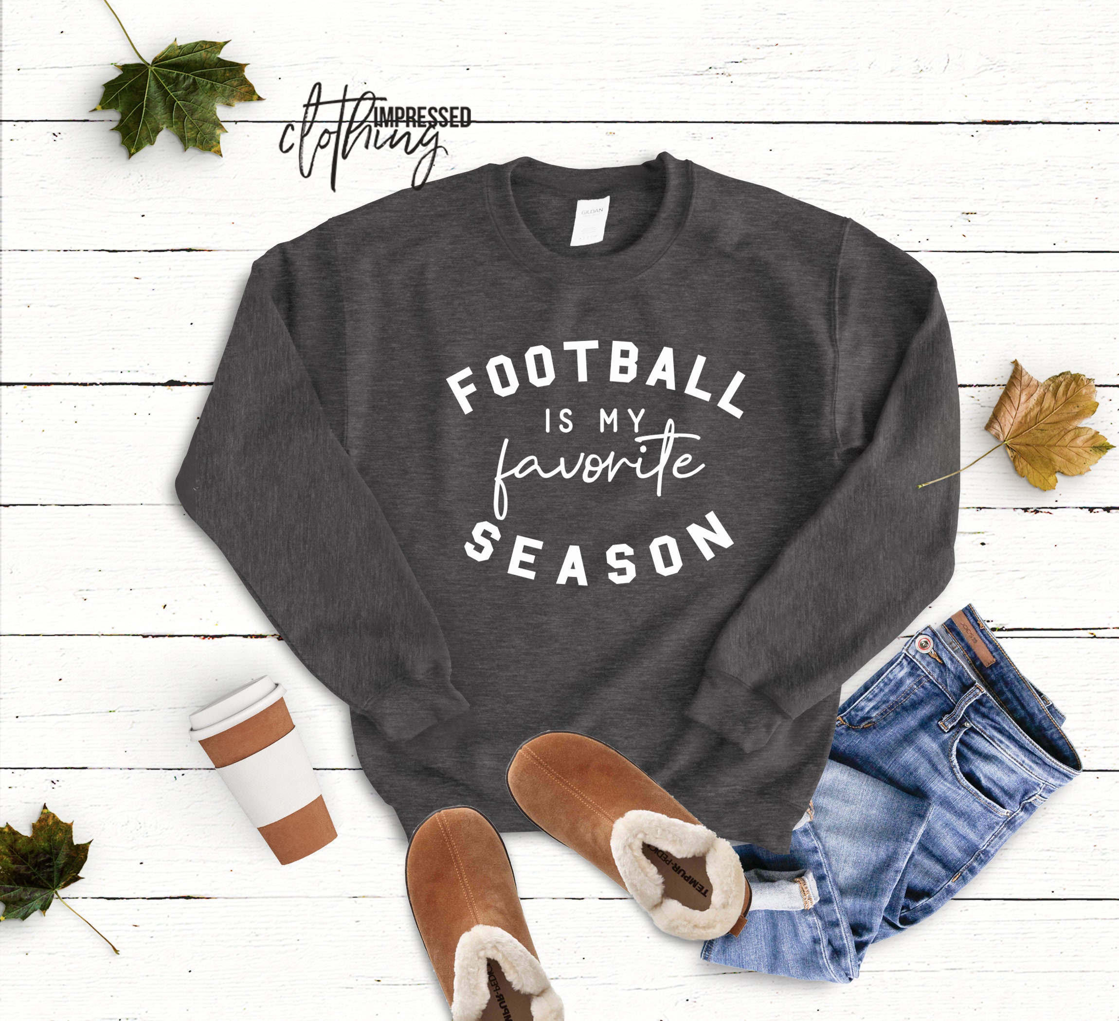 Football is My Favorite Season Sweater Football Sweatshirt - Etsy