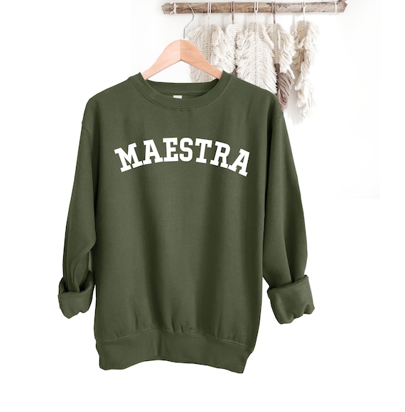 Sueter maestra regalo de maestros camisa de espanol sudadera de maestro sueter de apreciacion de maestros regalo de maestro regalos para los maestros unisex Etsy Mexico