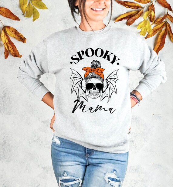 Halloween Sweater Spooky Mama 
