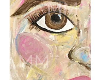 Up Close, It's Personal- Original Painting