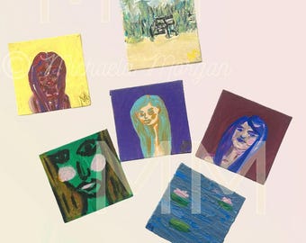 Mini Artwork- Select Option- Michaela Morgan Art