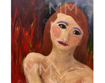 I Hold With Those Who Favor Fire- Original Painting