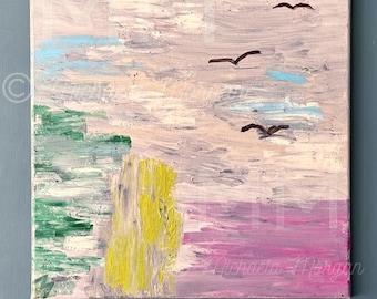3 Birds- Original Painting- Michaela Morgan Art