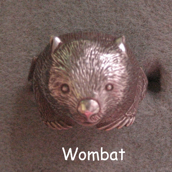 Wally Wombat ring
