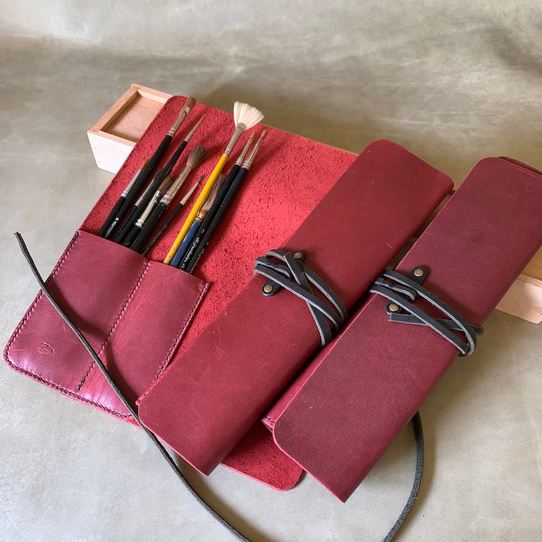 Artist Brush Roll Etsy