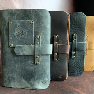 Leather e-reader cover