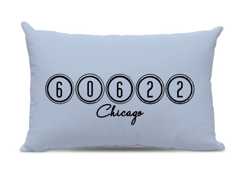 Zip Code Pillow City Zip Code Pillow Urban Throw Pillow Custom Zip Code