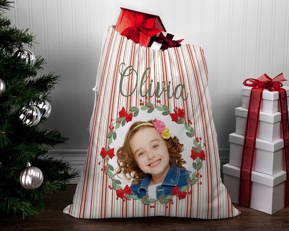 Personalized Santa Sack Canvas Santa Sack Santa Sack
