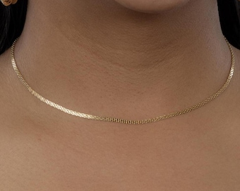 14 Karat Gold Bismark Chain
