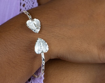 Baby and Child 110 Cocoa Pod West Indian Bangle in Sterling Silver .925