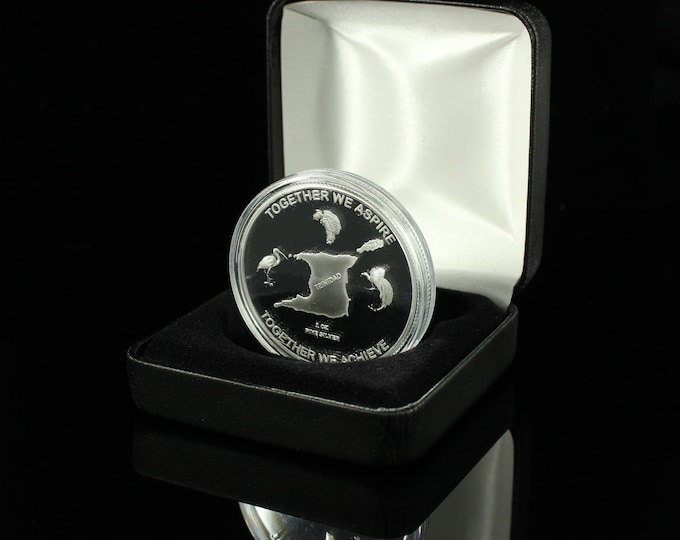 Keepsake Trinidad and Tobago 1oz Fine Silver Collectible Coin