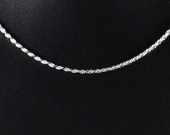 Simple Rope Chain in 925 Sterling Silver